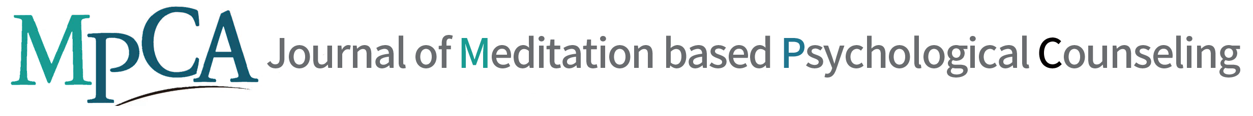 Journal of Meditation based Psychological Counseling